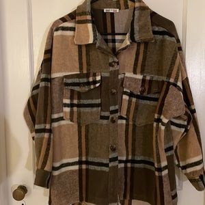 Gorgeous neutral color shacket